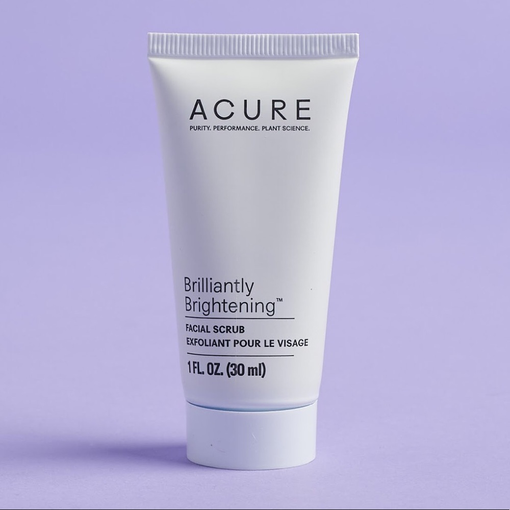 NEW Acure Brilliantly Brightening Facial Scrub